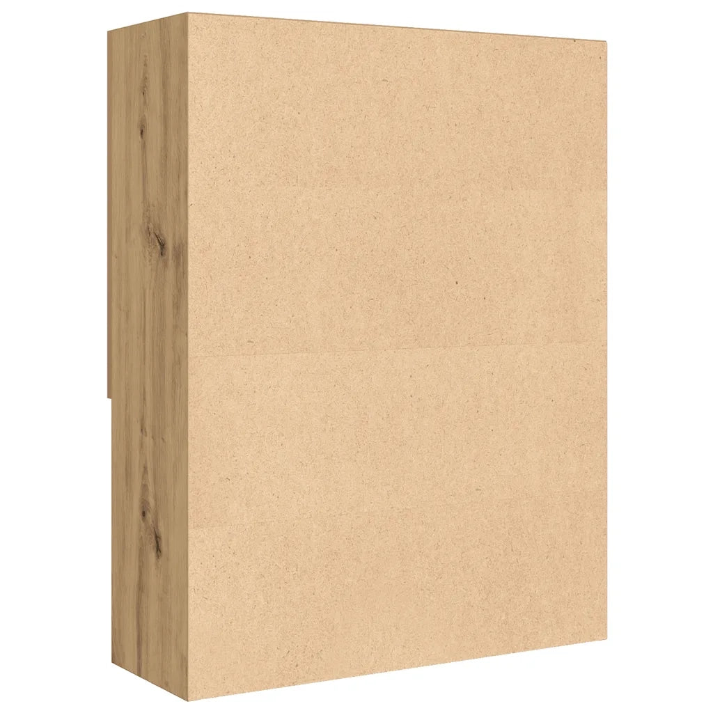 Mobile per Lavatrice Rovere Artigianale 70,5x25,5x90 cm 856638