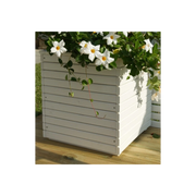 Fioriera Camelia Cm 40X40X40H Bianca Losa