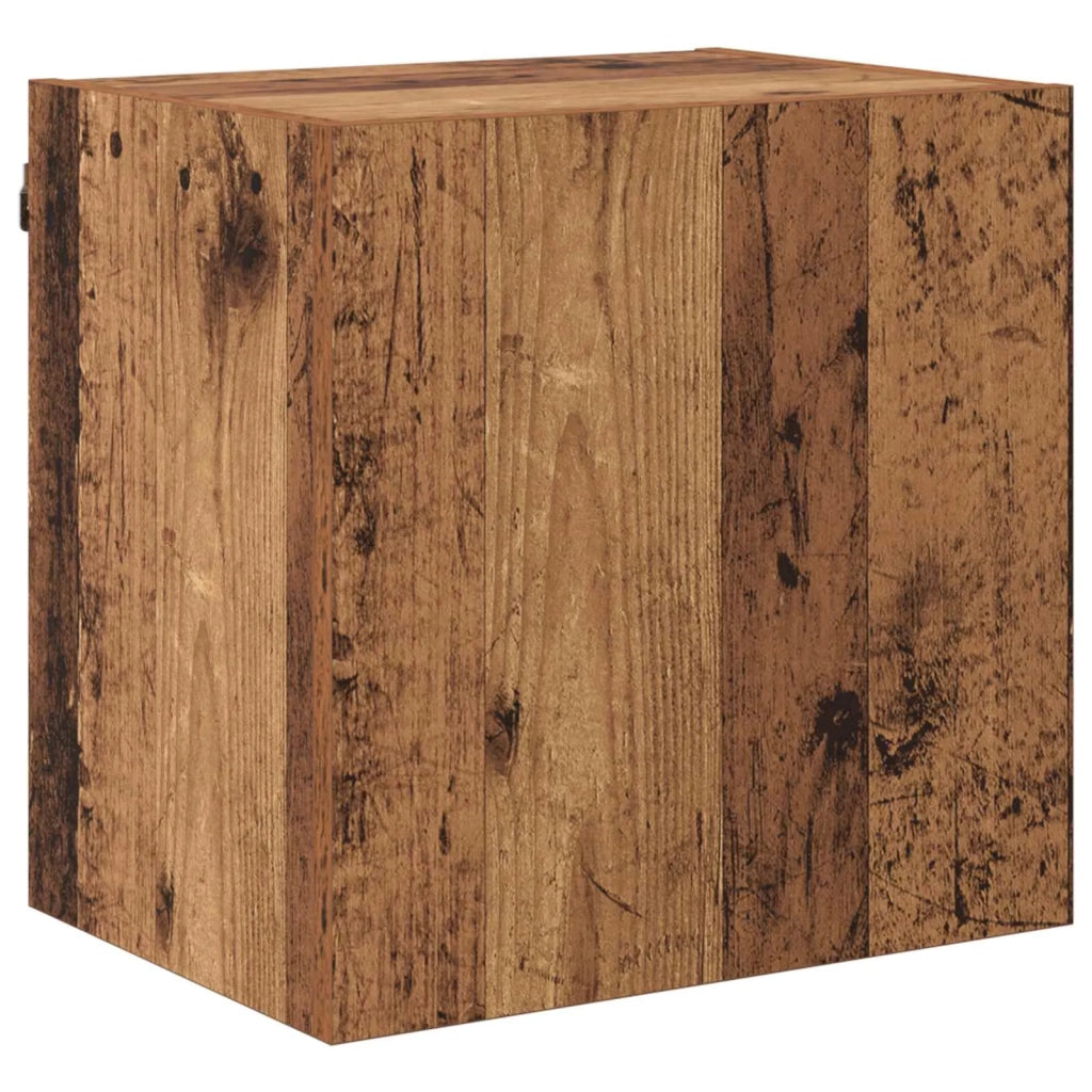 Unità TV da Parete 5 pcs Legno vecchio Legno multistrato