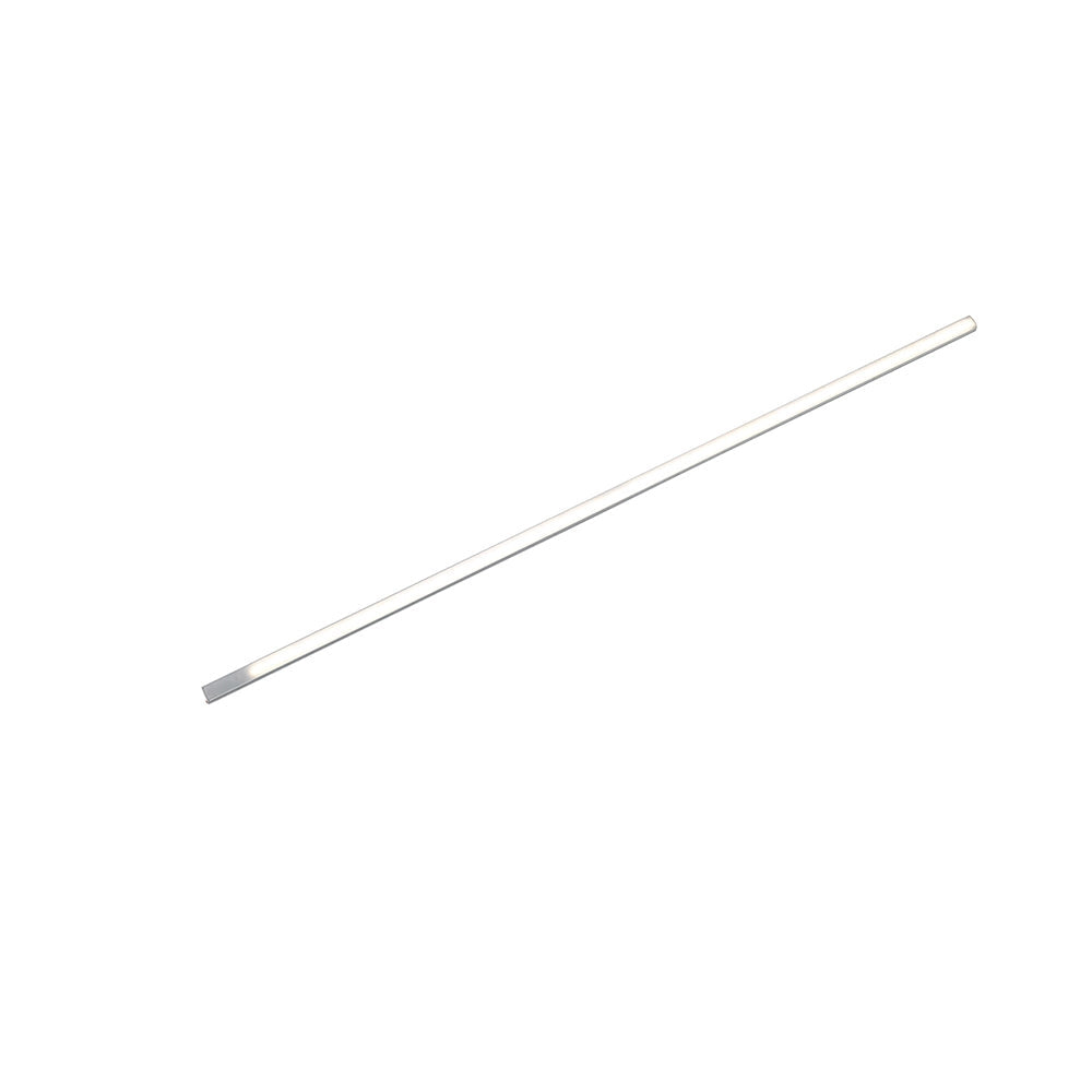 BARRA LED ANGOLARE UNIX ARGENTO IN ALLUMINIO E POLICARBONATO 23,04W 1560LM 4000K DRIVER INCLUSO 2,2X120X1,6CM LEDBAR-UNIX-120 ANG