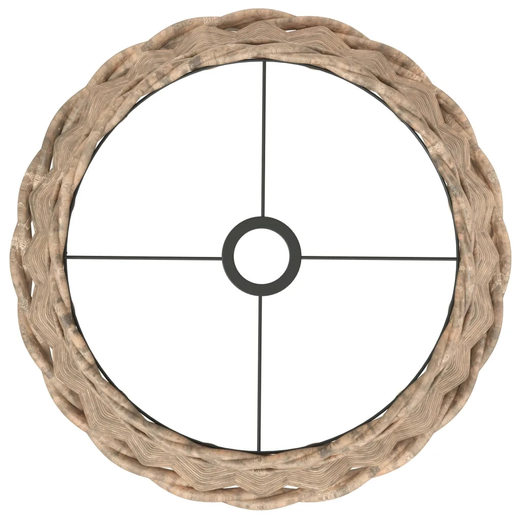 Paralume da Soffitto Marrone ?40x26 cm in Vimini CFW6676865