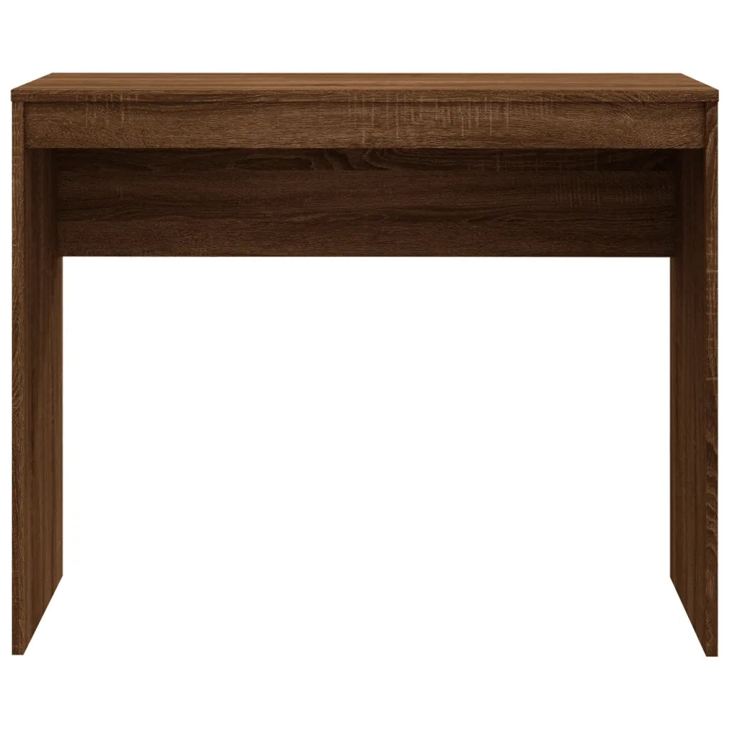 Scrivania Rovere Marrone 90x40x72 cm in Legno Multistrato 815305