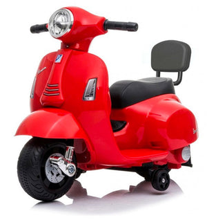 Piaggio Mini Vespa GTS Elettrica 6V per Bambini Rossa