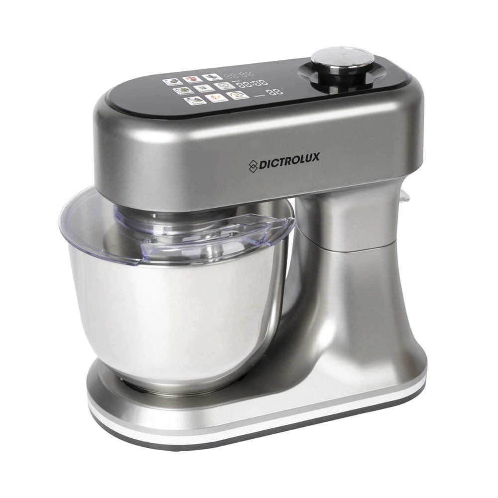 Trade Shop - Impastatrice Multifunzione 3 In 1 Display Digitale Touch Con Bilancia Integrata 5lt 1500w -