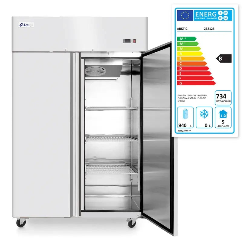 Frigorifero a due porte Profi Line 1240 L, Arktic, GN 2/1, 940L