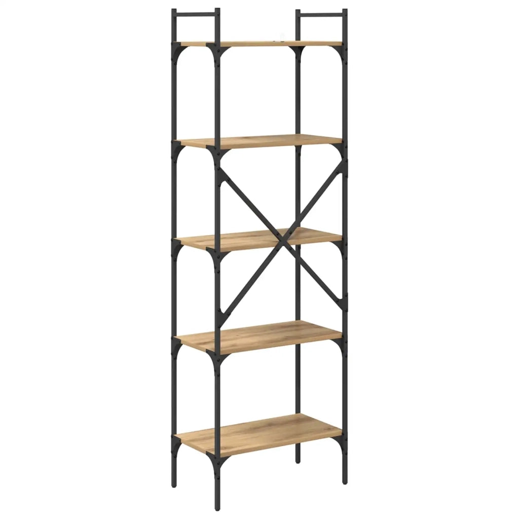 Libreria Rovere artigianale 56 x 32 x 174 cm Legno multistrato 882147