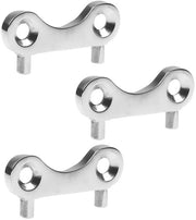 Kit di sostituzione coperchio serbatoio - 3 pezzi - Chiave di sostituzione - Blocco serbatoio - Per coperchio di carena - Materiale duraturo - Piastre di riempimento