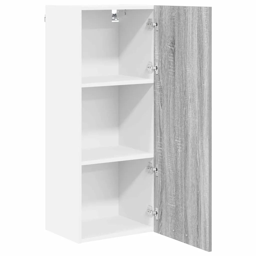 Armadio pensile con porta Riga Grigio Sonoma 40 x 31 x 100 cm