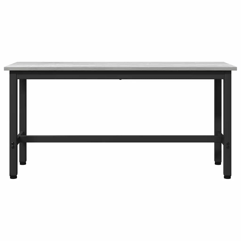 Panchina da pranzo Grigio Sonoma 100 x 32,5 x 48,5 cm 873756