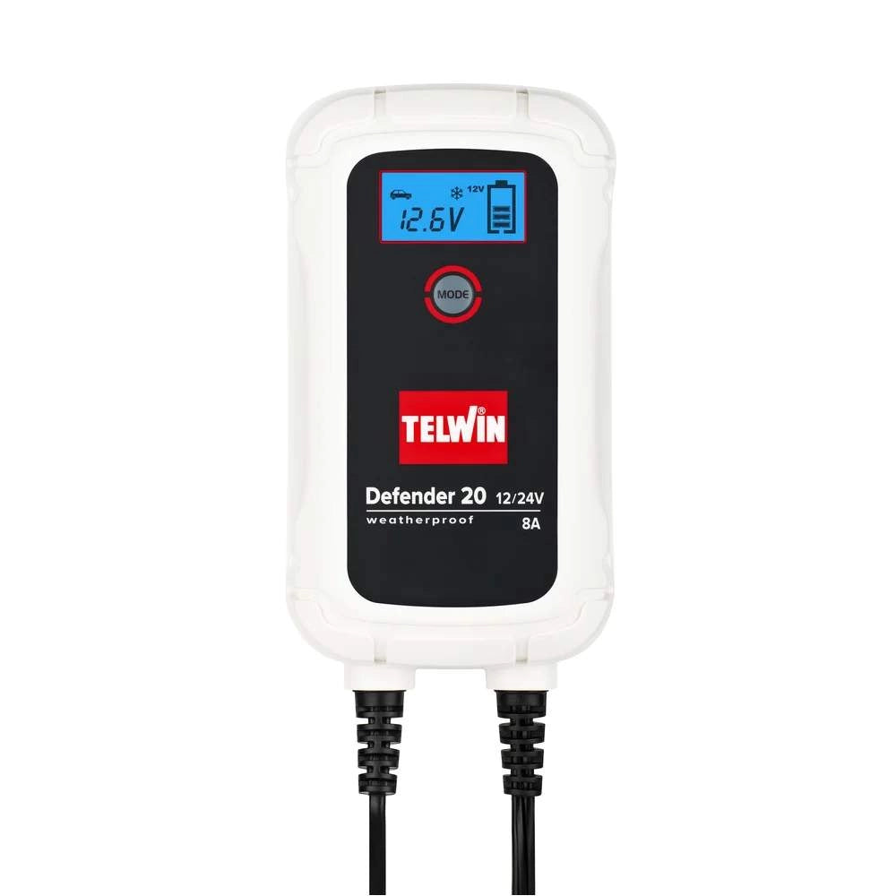 Defender 20 Caricabatterie Elettronico 12/24v Telwin