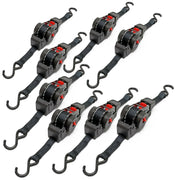 Set di 8 cinghie di fissaggio automatiche resistenza alla trazione 100 daN 16_0002618