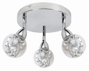 Plafoniera LED Candellux BOLO 98-67708 3 luci 40cm cromo