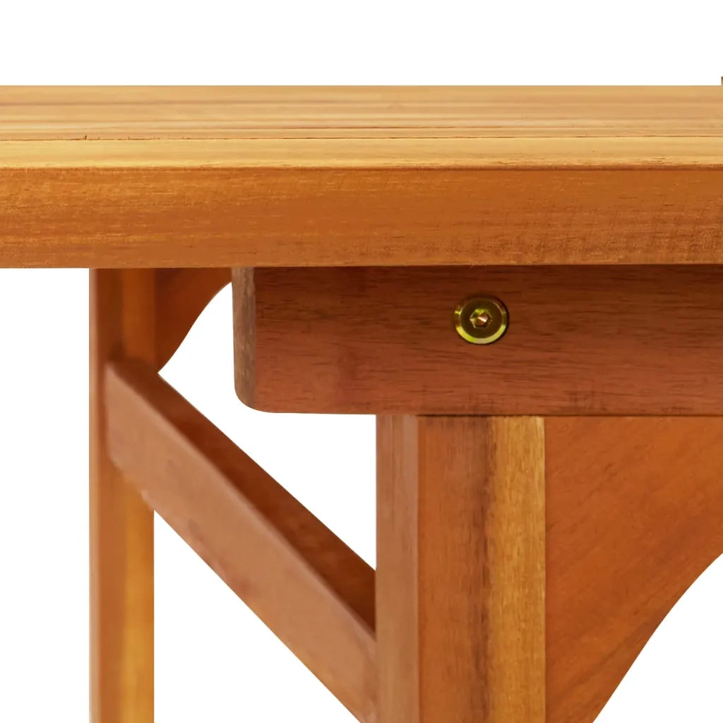 Tavolo da Pranzo per Esterni 280x90x75cm Legno Massello Acacia 315947
