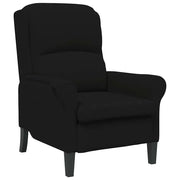 Poltrona | Sedia Relax Nero 76 x 94 x 102 cm Microfibra