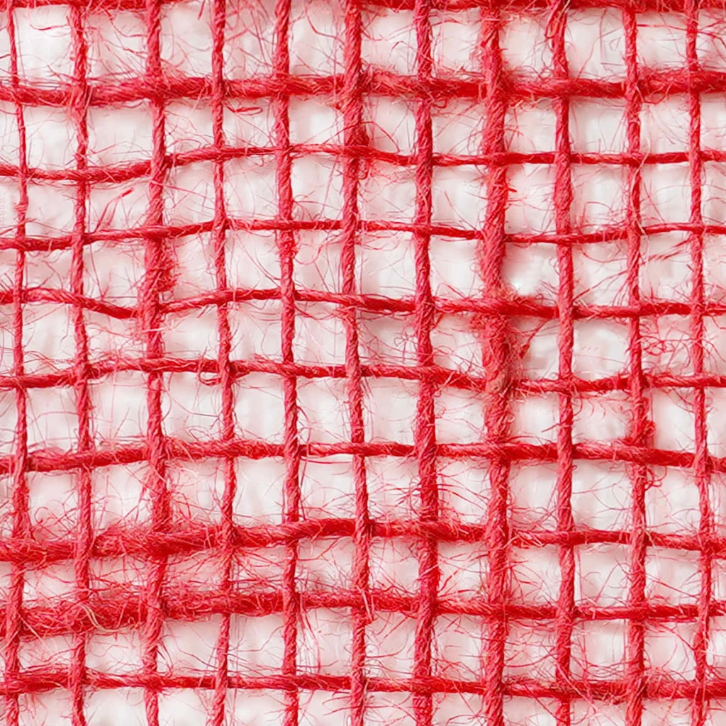 Rotolo di Juta 50 x 1500 cm Rosso 42012050