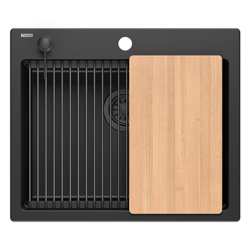 Lavello In Granito Kurt 110 Workstation Black