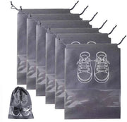 Set di 6 Tasche per Scarpe - Set di Tasche per Scarpe con Fessura Translucida