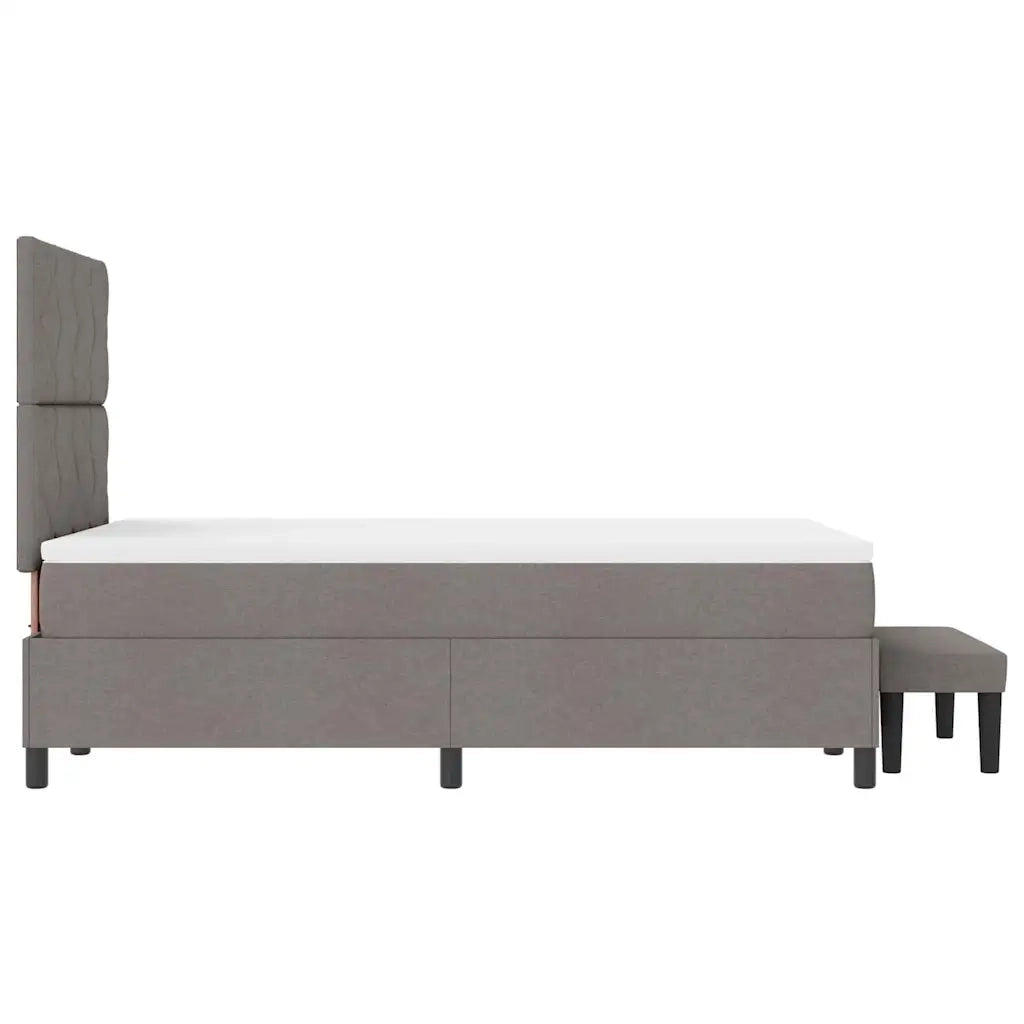Letto a molle con testiera Talpa 120 x 190 cm Tessuto 3344132