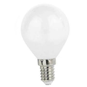 Trade Shop - Lampadina A Led Filamento Opaca 4watt E14 Luce Fredda Calda Naturale Sfera G45b -