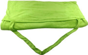 Sedia a sdraio per due con asciugamano, sdraio con tasche laterali, asciugamano per sdraio con cerniera, adatto per spiaggia, solarium, terrazza, giardino, piscina e patio, Verde erba, 73*210CM