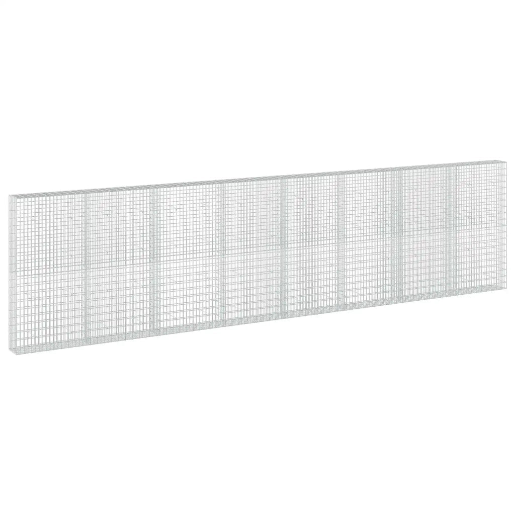 Gabione con Filo da 3,5 mm e Rete da 5x10 cm 800x30x200 cm 3462778