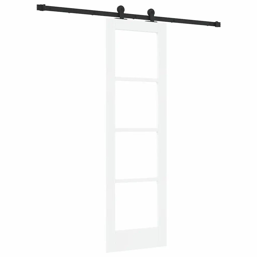 Porta scorrevole ORKDAL Bianco e Nero 61 x 198,5 cm 3331986