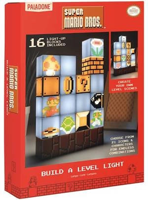 Paladone Lampada Super Mario Build A Level