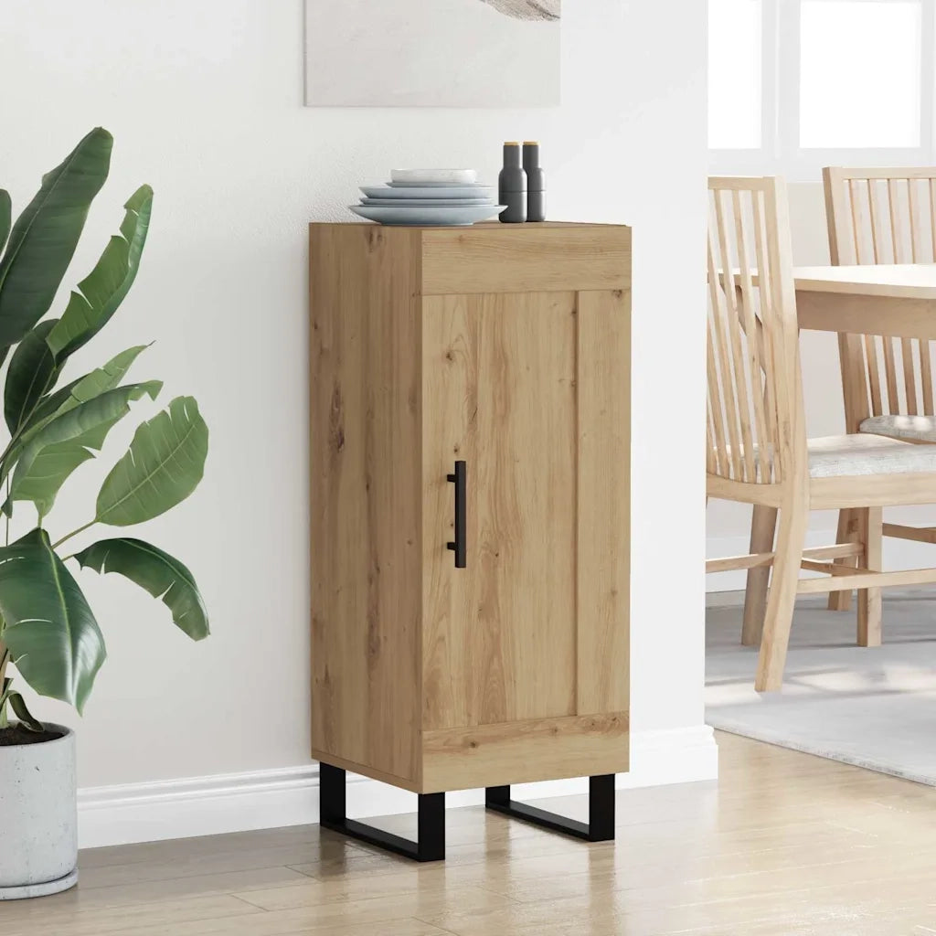Credenza | Madia | Buffet da pranzo | Armadio da pranzo Rovere artigianale 34,5 x 34 x 90 cm