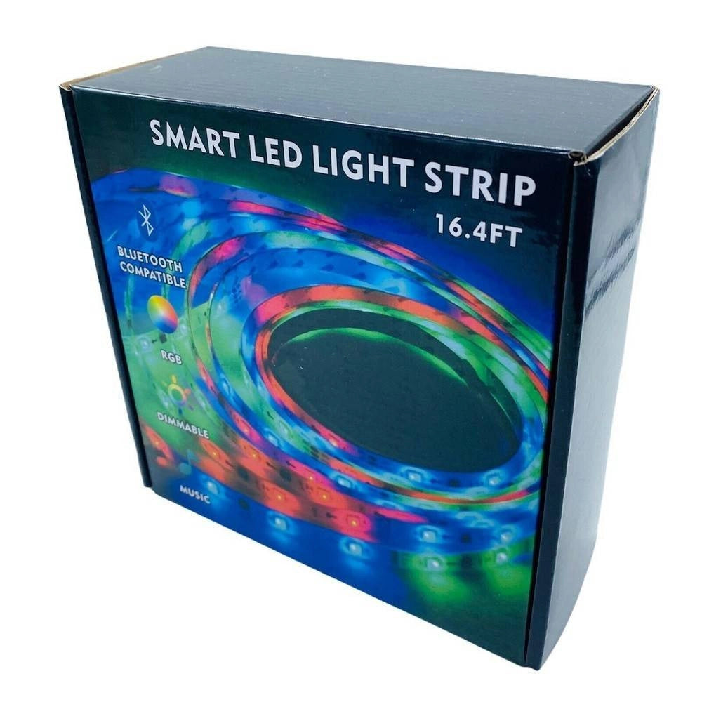 Trade Shop - Striscia Led Smart Con 300 Led Da 5 Metri Rgbw Wifi Domotica Alexa Google Home -