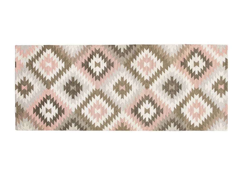 Tappeto Arredo Antiscivolo Camera Salotto Disegno Astratto Geometrico Avana By Suardi - 175x240 - Rosa