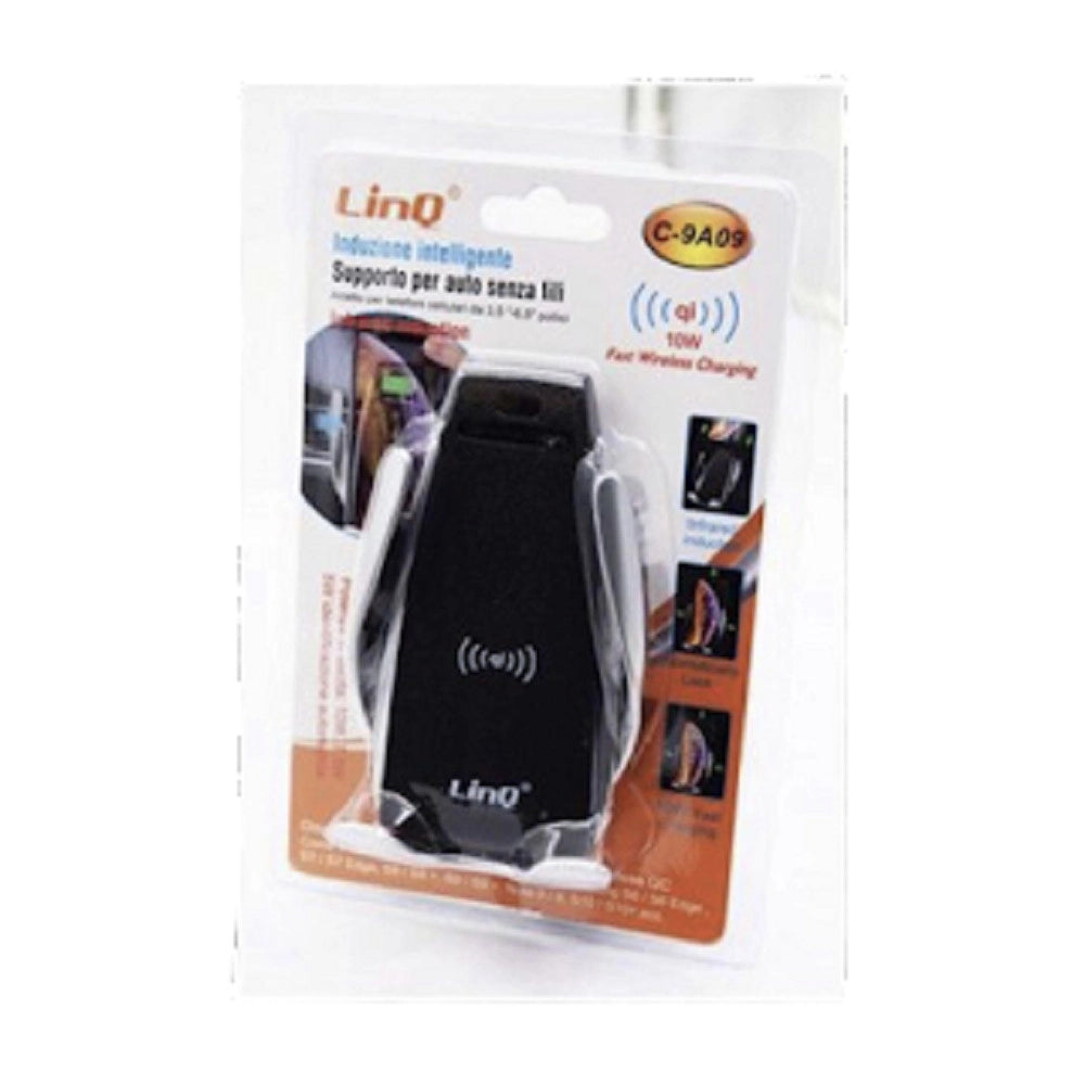 Trade Shop - Supporto Per Auto Presa Aria Con Caricabatteria Wireless Per Smartphone C-9a09 -