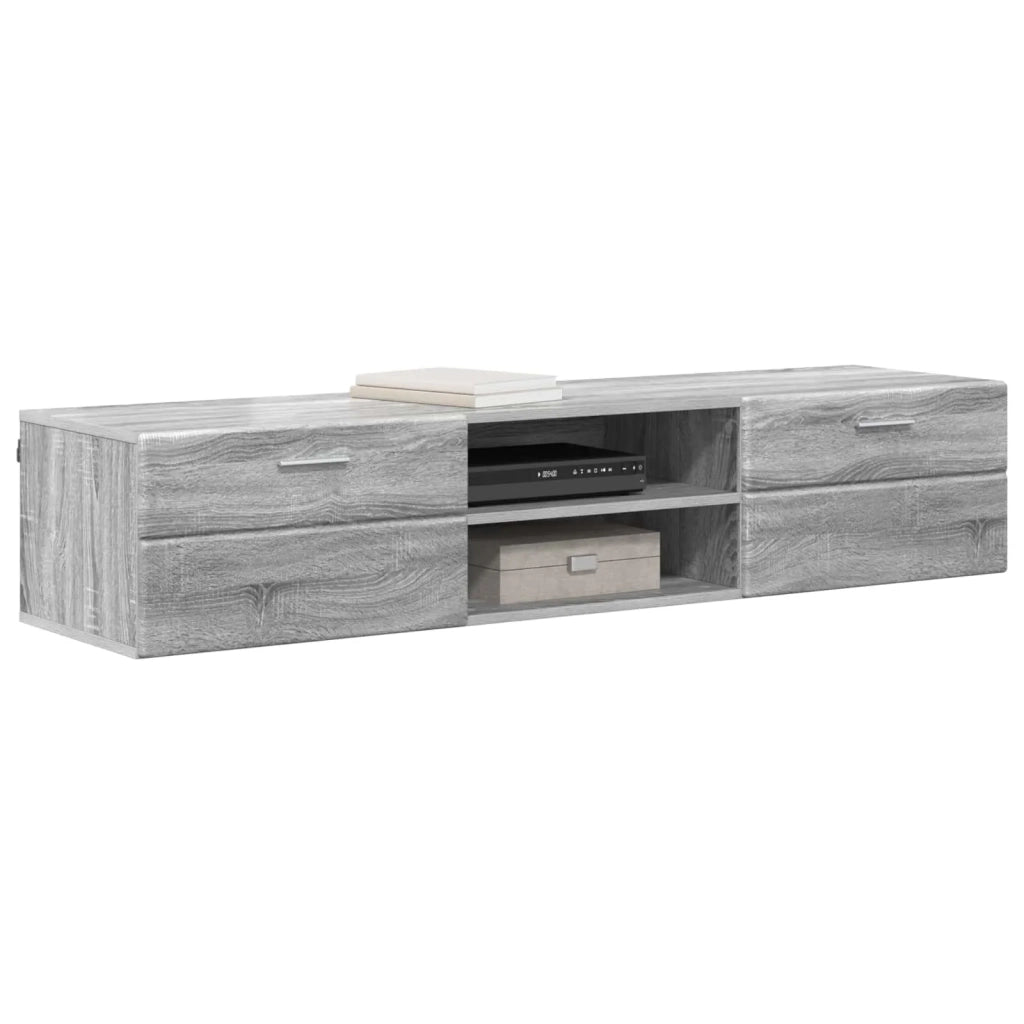 Armadio in Legno con cassetto Grigio Sonoma 150 x 39 x 30 cm CFW3859726
