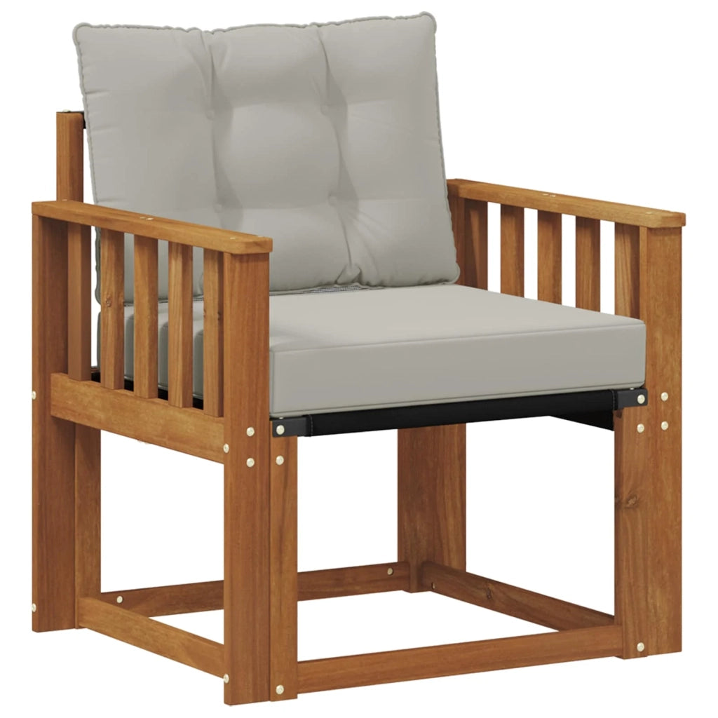 Divano da esterno-Divano da Giardino Legno di Acacia Massello 647870