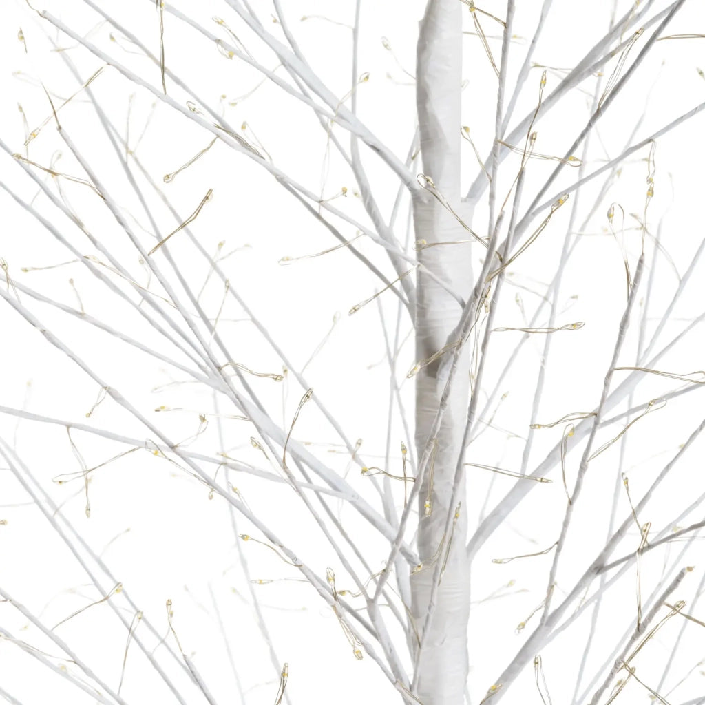 Albero Ramo TIGLIO Bianco H230 cm 1560 MicroLED