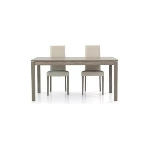 Tavolo rovere grigio allungabile cm 160x90x76h chiuso (562) - Mobili 2G