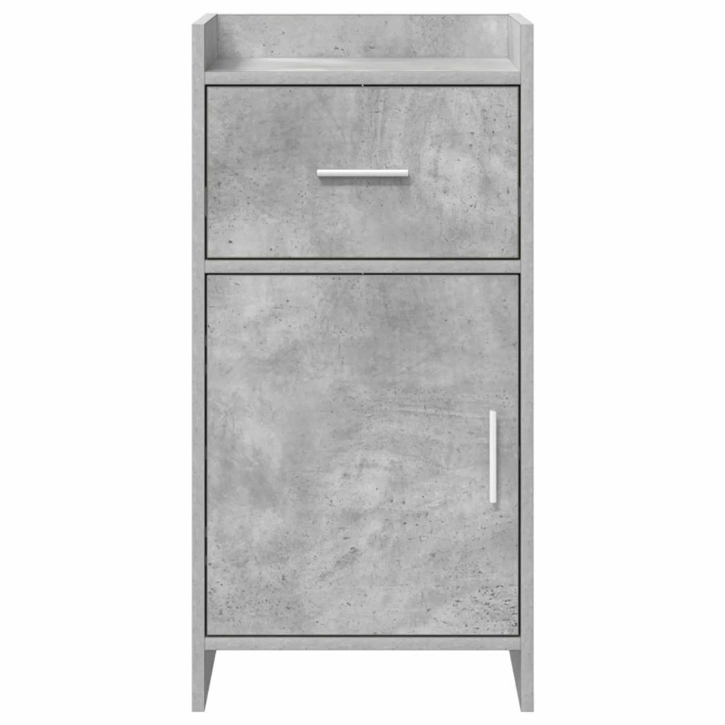 Credenza Grigio Cemento 40 x 36 x 80 cm Legno ingegnerizzato 8011086