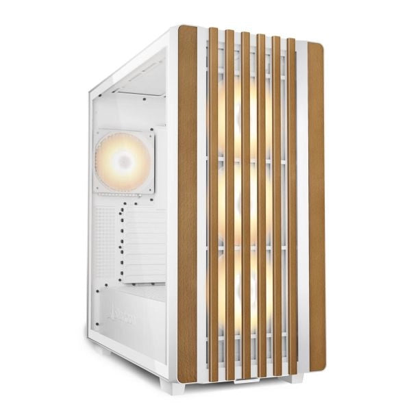 Sharkoon case rebel c70g rgb white - REBEL C70G ATX WH