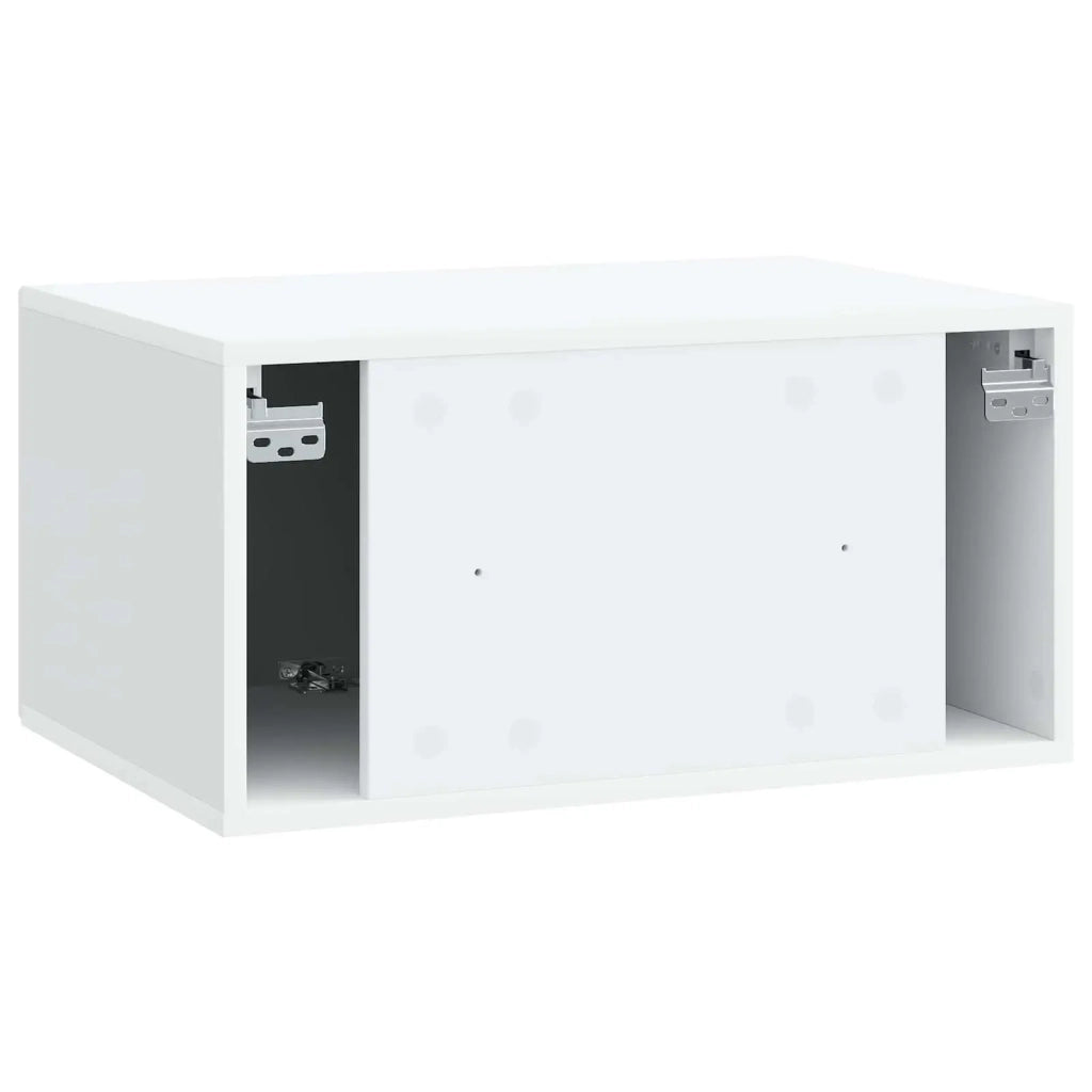 Mobile Porta TV da Muro Bianco 59,5 x 41 x 30 cm 899015