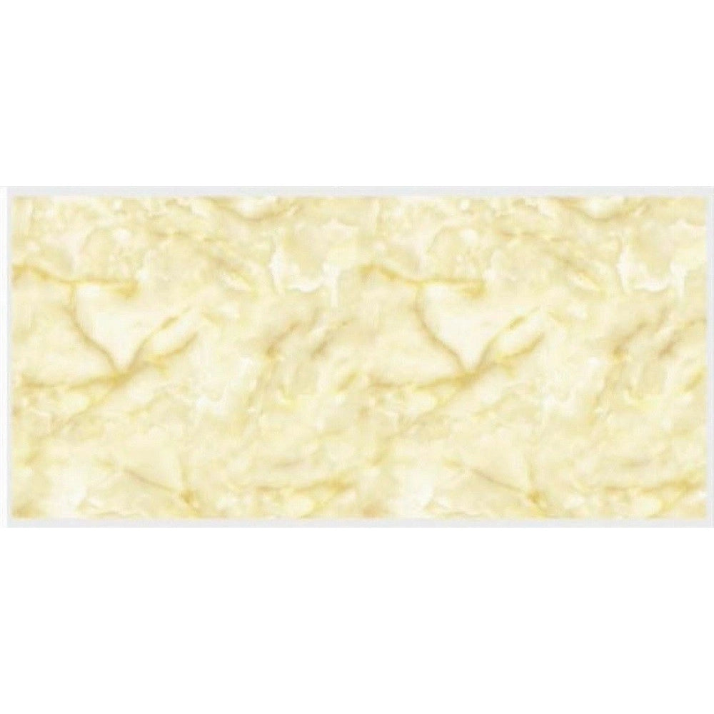 Trade Shop - Pannello Adesivo Effetto Marmo Giallo Perlato Pareti Paraschizzi 300x60cm Stanza -