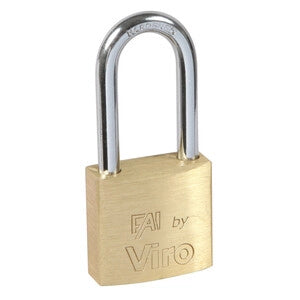 VIRO 553.32 FAI LUCCHETTO RETT. ARCO LUNGO 30 MM- 12,0 pz