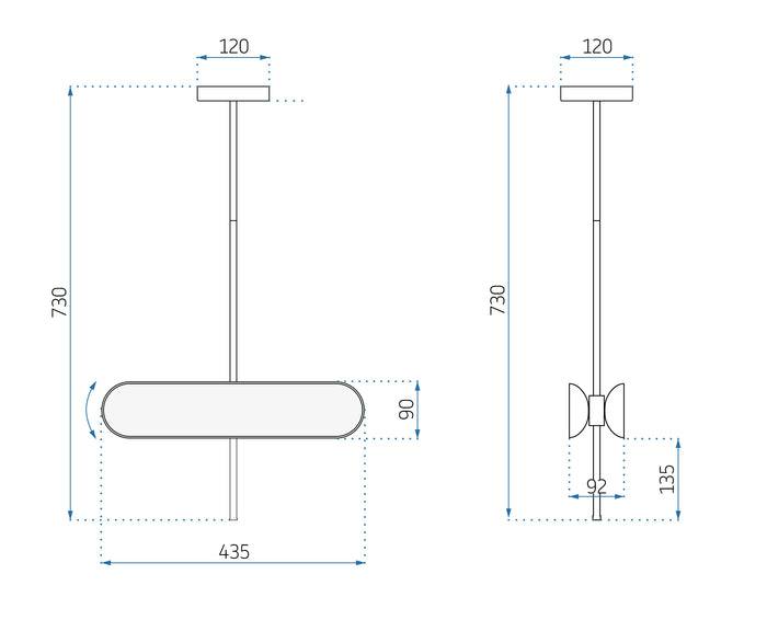 Lampada Led App832-cp Gold