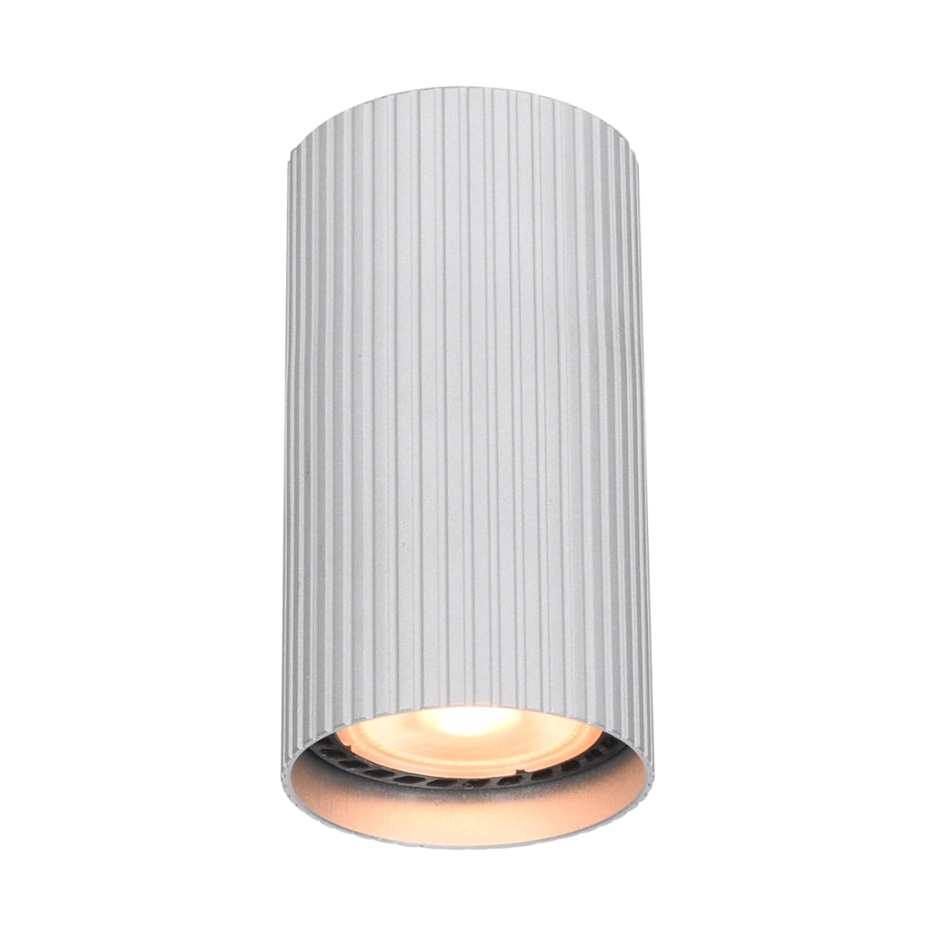 Spot soffitto moderno alluminio tondo 10cm GU10 Italux