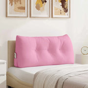 Cuscino per Schiena Rosa 100 x 24 x 50 cm Tessuto