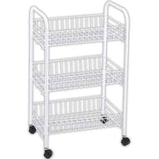 CARRELLO MULTIUSO BIANCO cm 40x26x62h
