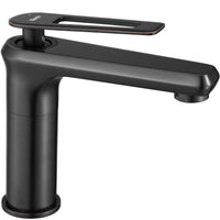 Rubinetto Da Lavabo Rea Blade Old Black Low