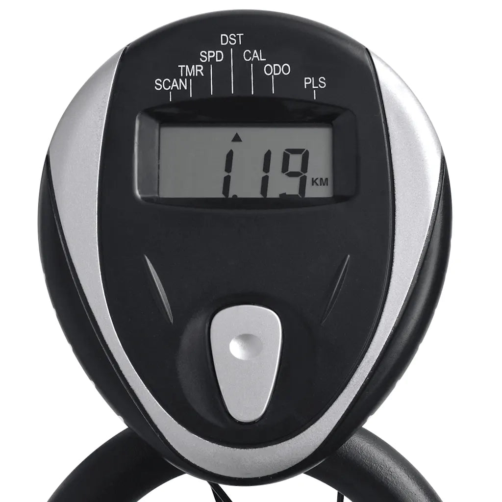 Cyclette Ellittica con Sensori a Impulso Nera e Rossa CFW6039298