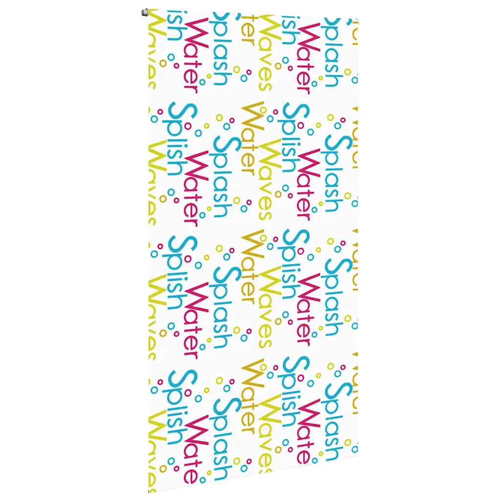 Tenda a Rullo Doccia 120x240 cm Larghezza Tessuto 116 cm