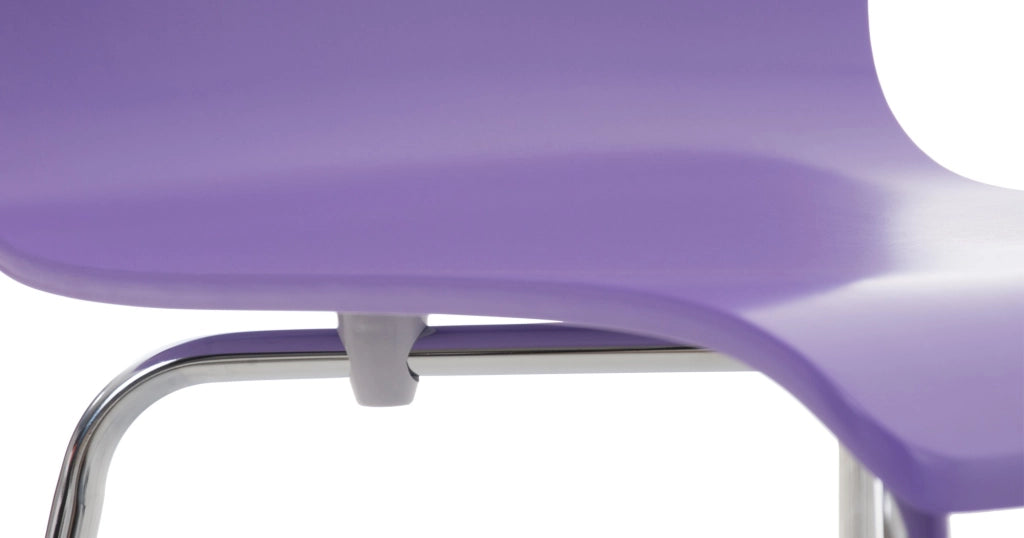 Sedia ospite Pepe viola