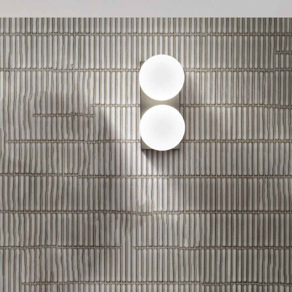 Plafoniera Moderna Dot Metallo Grigio Titanio Led 16W Ip40
