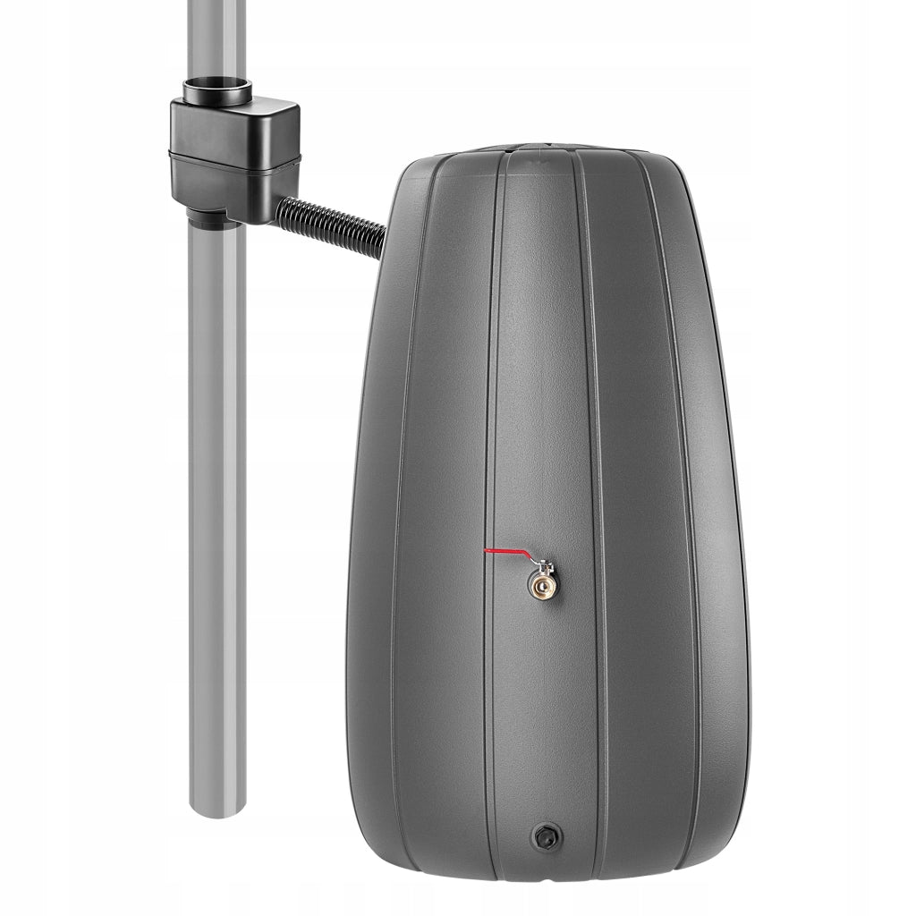 Serbatoio per acqua piovana KADAX 200L Contenitore per barile d'acqua + rubinetto Vaso da fiori grande